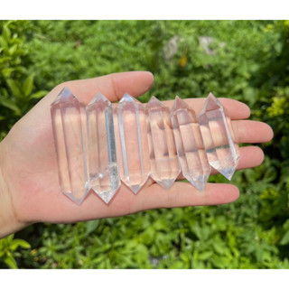 1 Pc Randomly pick Clear Quartz Double Terminated | Clear Quartz Points | Clear Quartz | Gemstone | Crystal | High