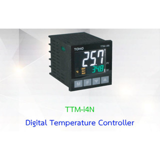 TTM-i4N TOHO Temperature Controller DIGITAL TEMPERATURE CONTROLLER TOHO TTM-i4N-P-AB/TTM-i4N-R-AB เครื่องควบคุมอุณหภูมิ