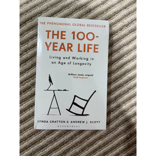 A Book* The 100-Year Life  Andrew Scott, and Lynda Gratton English novel lifestyle bookไลฟ์สไตล์หนังสือภาษาอังกฤษ