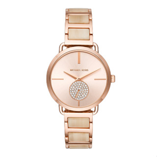 Portia Rose Sunray Dial Ladies - Rose Gold