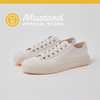 Mustard Sneakers Bumper 2.0  Vintage White รองเท้าผ้าใบ