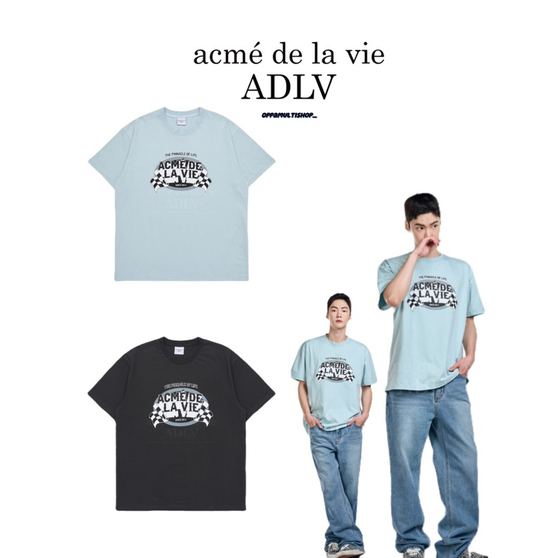 ✨ 아크메드라비] RACING FLAG SHORT SLEEVE T-SHIRT ✨