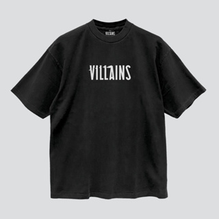 Power 7 Shop เสื้อยืดการ์ตูน ลาย "รวมเหล่าตัวร้าย" ดิสนีย์ คอลเลคชั่น "Disney Villains"  (TMA-006)