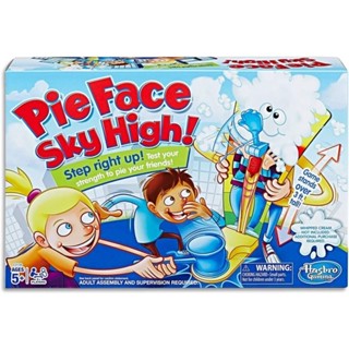 Hasbro Gaming Pie Face Sky High Party Board Game ของแท้ เกมวิปครีมโปะหน้า