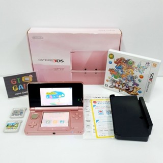 Nintendo 3DS 🍑 Misty Pink 🌸Boxed 90%WAP-002JPN 🇯🇵 JAPAN 🕹Memory 2 GB.💙