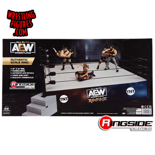 (Pre-Order) (w/ Sting) AEW Rampage Authentic Scale Ring Playset