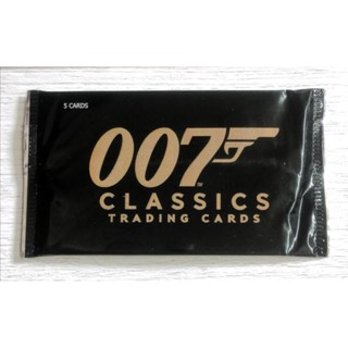 (Sealed Pack) ซองสุ่มการ์ดลายเซ็น เจมส์ บอนด์ 007 คลาสสิค ( JAMES BOND 007 CLASSIC TRADING CARDS )