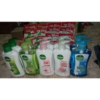 ครีมอาบน้ำ Dettol เดทตอล ขวดปั๊ม 450-500ml. กลิ่นหอม ลดการสะสมของแบคทีเรีย