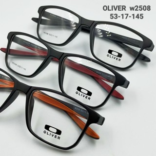 กรอบแว่นตา OLIVER  w2508 ทรง sport เต็มกรอบ ขาไม่สปริง น้ำหนักเบา