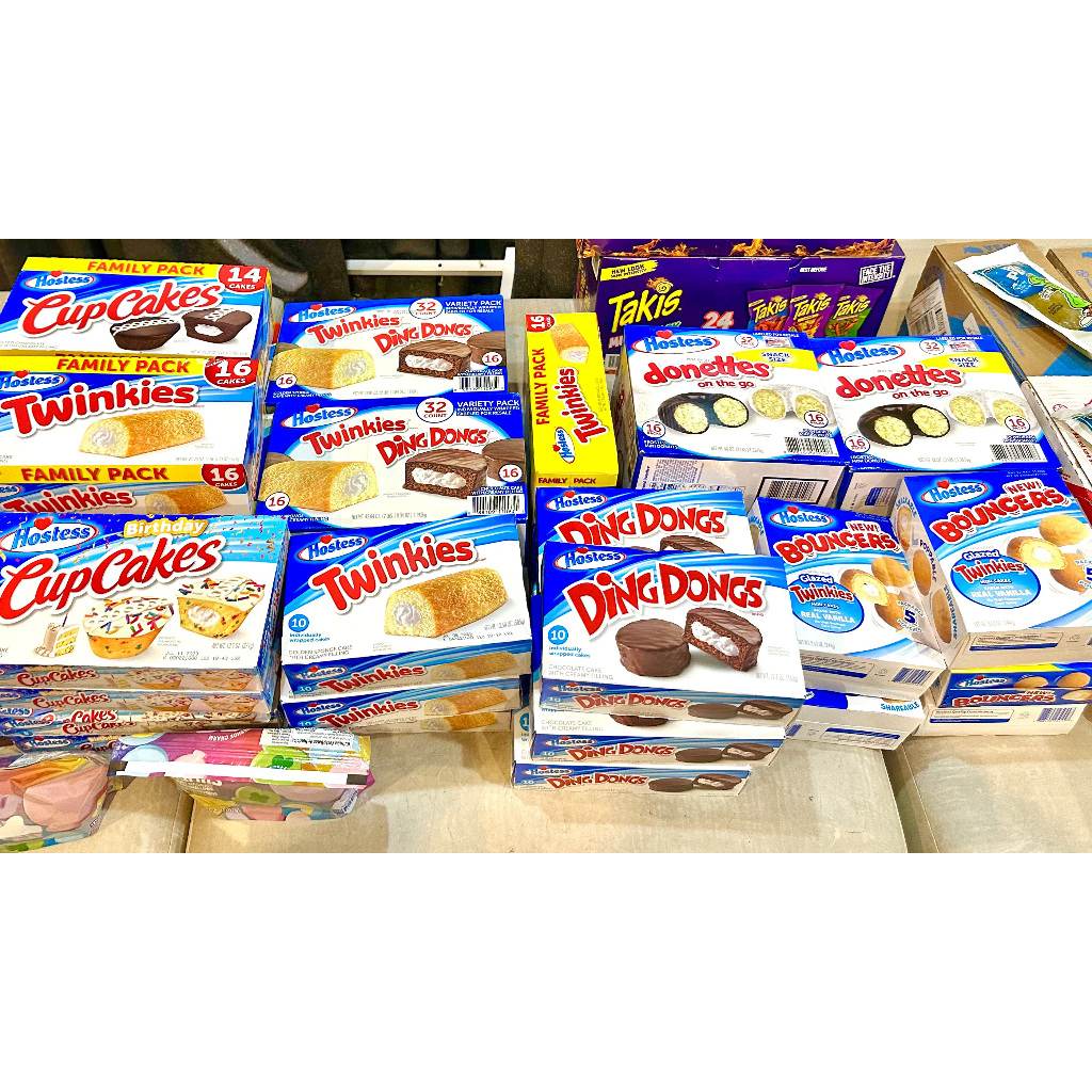 Hostess Twinkies & Cupcake ขนมนำเข้า usa Twinkies