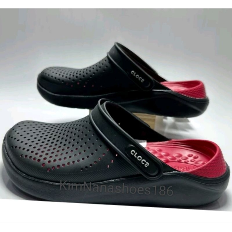 Crocs Lite Ride Clog รองเท้าครอส Crocs นิ่น เบา สวยราค่าถูก ผลิตจากยางอย่างดีนิ่มเบาสินค้าเข้าใหม่36---46