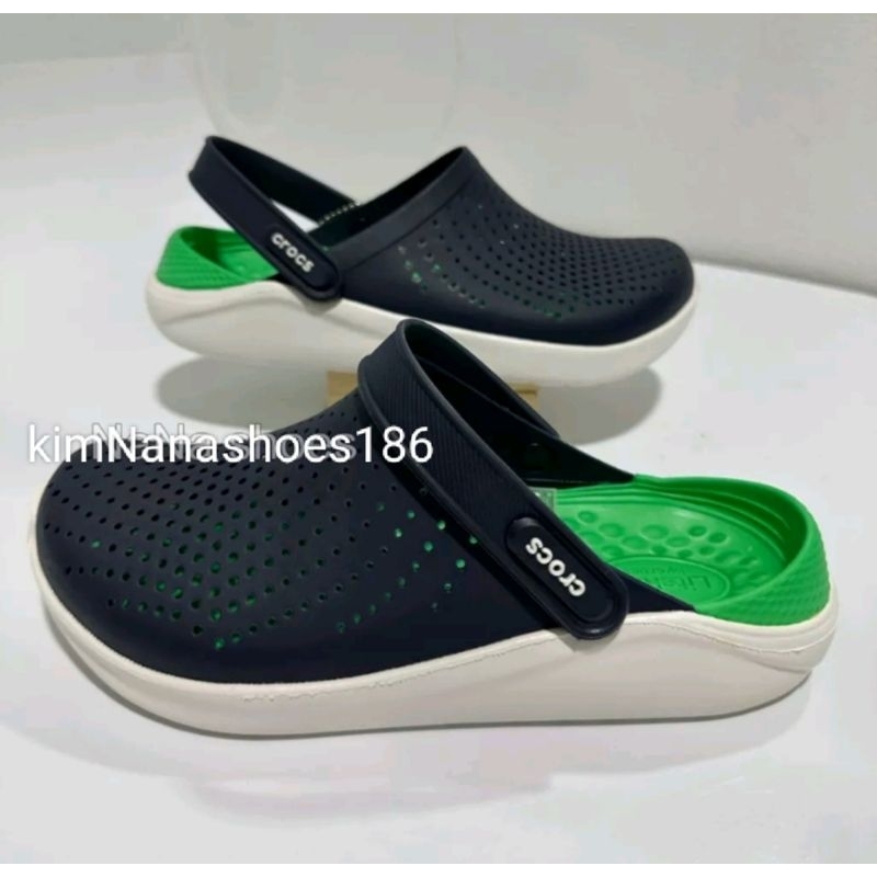 Crocs Lite Ride Clog รองเท้าครอส Crocs นิ่น เบา สวยราค่าถูก ผลิตจากยางอย่างดีนิ่มเบาสินค้าเข้าใหม่36---46