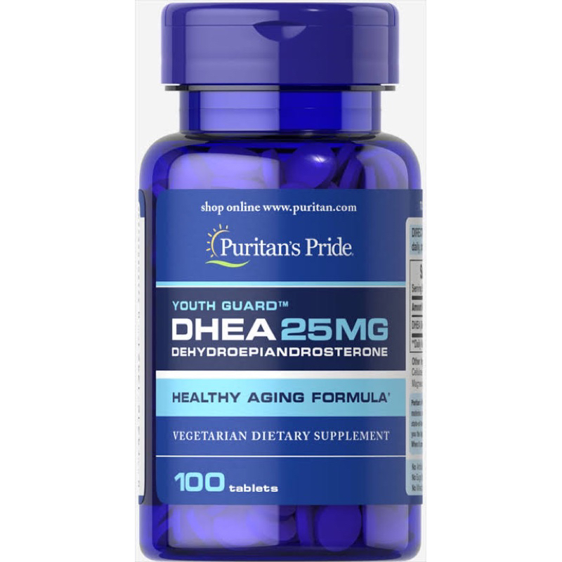 DHEA ขนาด 25 mg 100 เม็ด สำหรับวัยทอง