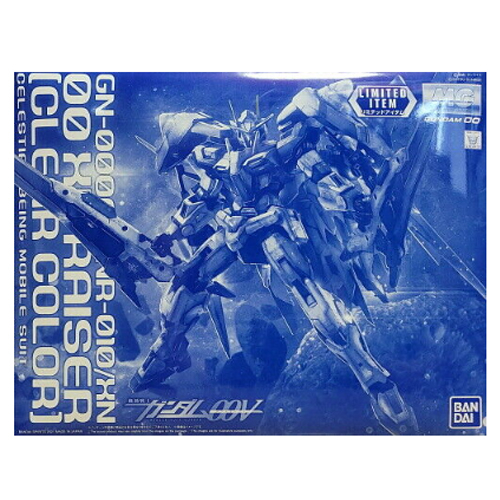 Bandai กันพลา กันดั้ม MG 1/100 00 XN RAISER [CLEAR COLOR] พร้อมส่ง(งานแท้)