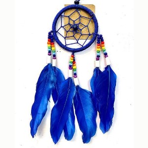 Dream catcher size 6 cm. (เครื่องรางดักความฝัน) DC620