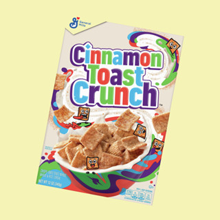 Cinnamon Toast Crunch General Mills  ซินนามอน โทสท์ ครัสซ์ ซีเรียล อาหารเช้า ซีเรียลธัญพืช ธัญพืชรวม อาหารเช้าเด็ก อาหาร