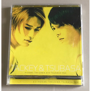 ซีดีซิงเกิ้ล ของแท้ มือ 2 สภาพดี...ราคา 199 บาท “Tackey &amp; Tsubasa”ซิงเกิ้ล“Kamen/Mirai Koukai”*แผ่นMade In Japan*