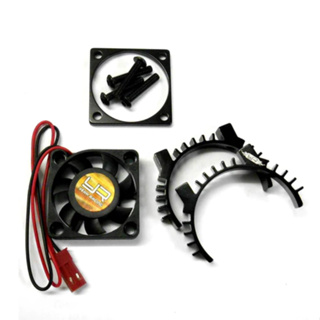 Yeah racing SUPER LIGHT HEAT SINK (TYPE A) COOLING FAN BLACK for 540 motors YA-0259BK