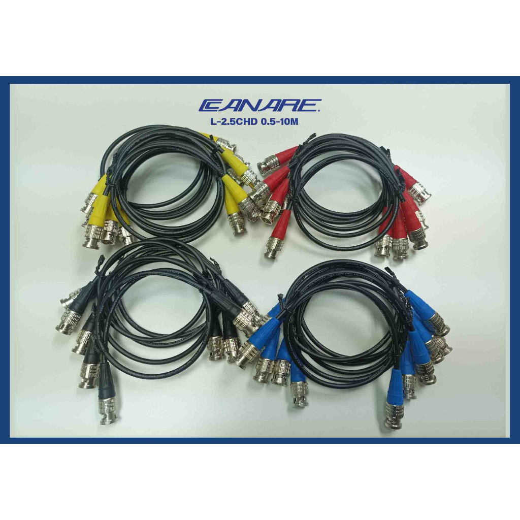 L-2.5CHD ยาว 0.2-10M. สายวีดีโอ Super Coax -SDI-3G ใช้สายรุ่น L-2.5CHD เข้าหัว BNC(Male) BCP-B25HD