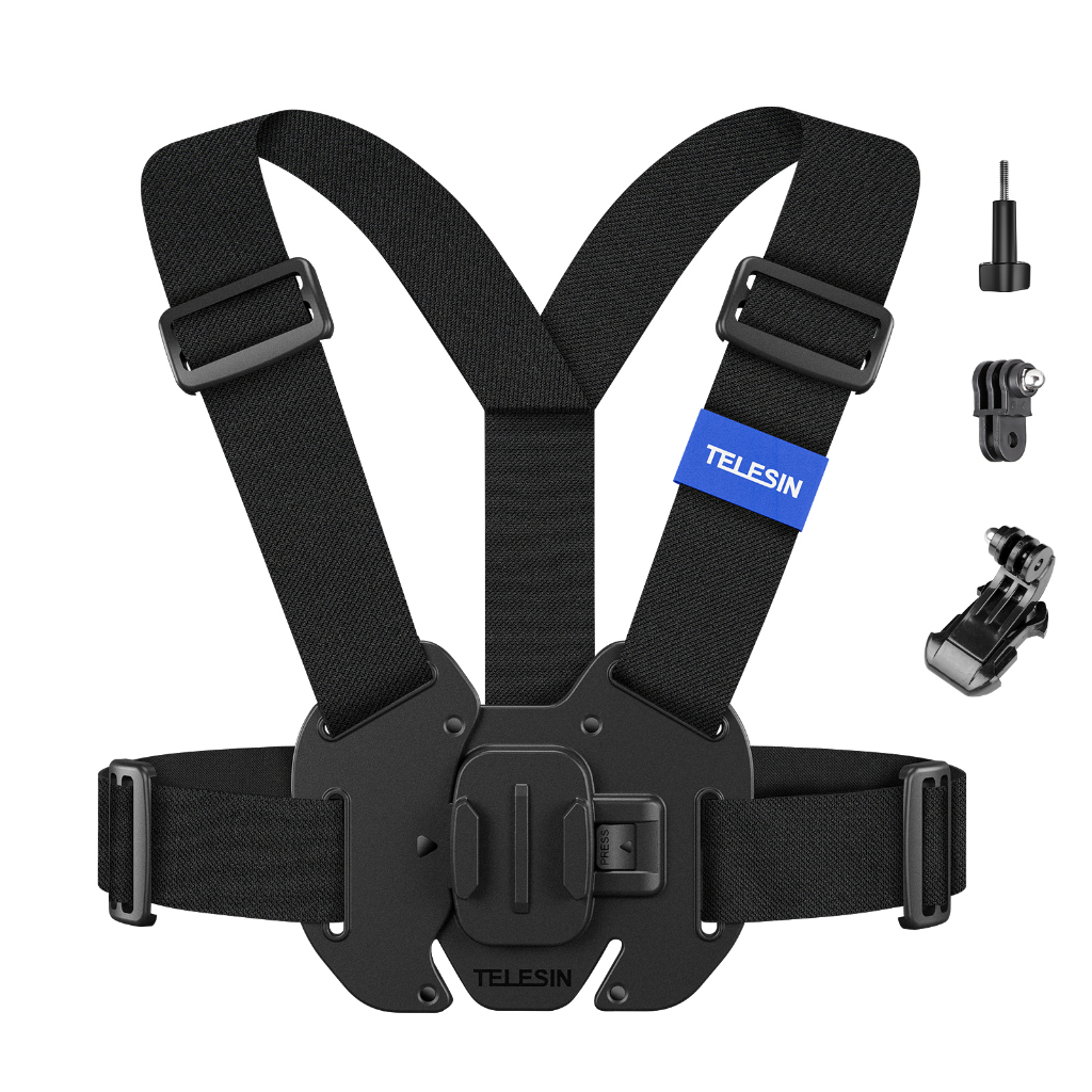 TELESIN (GP-UCS-001) New Vest Chest Strap for Action Cameras.