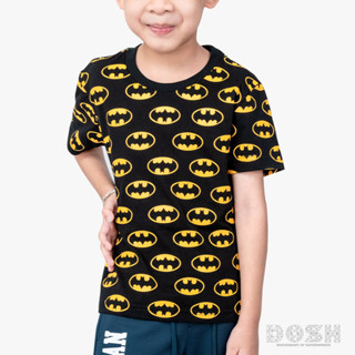 DOSH BOYS T-SHIRTS BATMAN เสื้อยืดคอกลม แขนสั้น เด็กชาย FBBT5043-BL