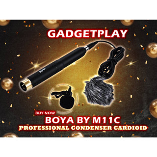 [กรุงเทพฯ ด่วน 1 ชั่วโมง]  Boya By-M11C Professional Cardioid Condenser Lavalier Microphone System