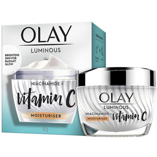 Olay Luminous Niacinamide+Vitamin C Moisturiser ครีมบำรุงผิวหน้ากระจ่างใสสูตรวิตามินซีเข้มข้นสินค้านำเข้าจากออสเตรเลีย