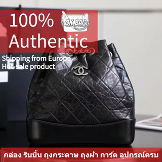 👜ชาแนล CHANEL Gabrielle Wandering backpack สุภาพสตรี กระเป๋าสะพายไหล่