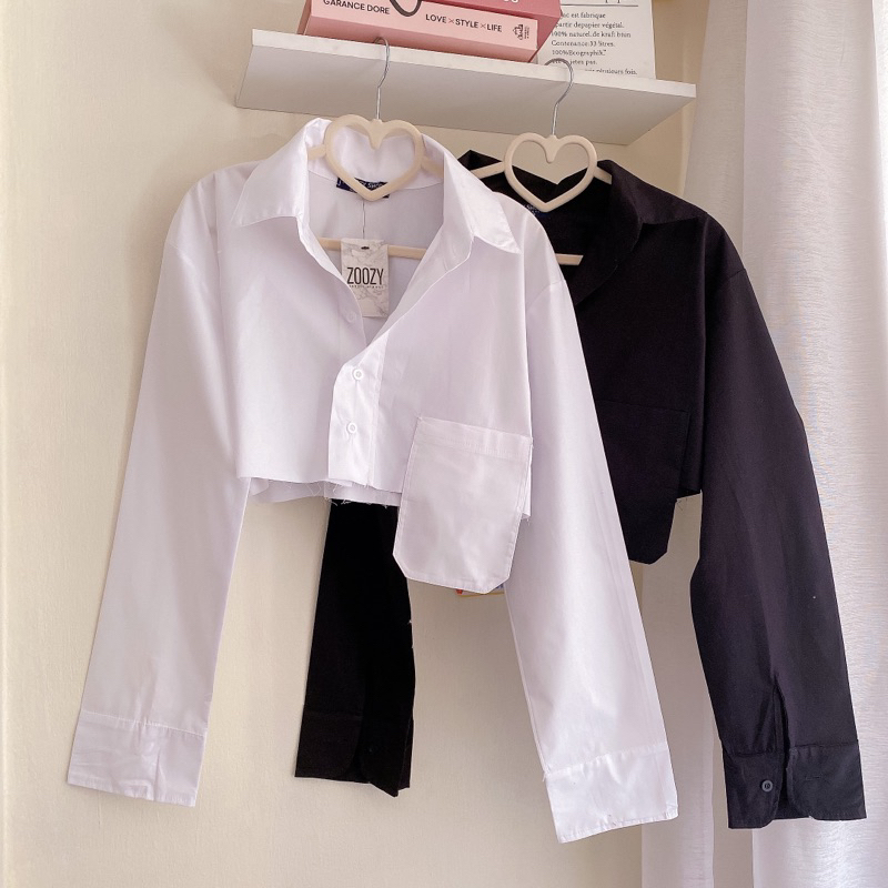 #เสื้อเชิ้ต #เสื้อเชิ้ตครอป #เสื้อครอป #แฟชั่นเสื้อผ้า #เสื้อแฟชั่น
