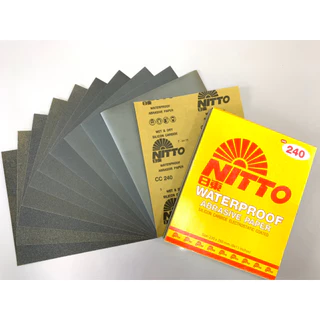 กระดาษทราย กระดาษน้ำ คุณภาพสูง ของแท้ Nitto (TOA) เบอร์ 80-2000