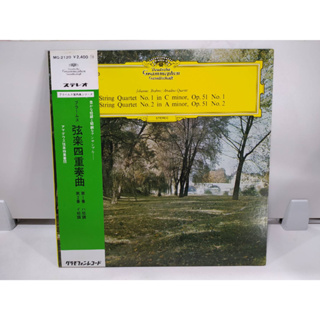 1LP Vinyl Records แผ่นเสียงไวนิล JOHANNES BRAHMS / AMADEUS-QUARTET   (J20D194)