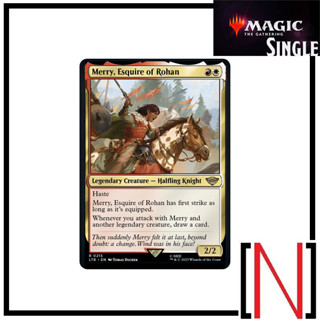 [MTG][Single][LTR] Merry, Esquire of Rohan ระดับ Rare [ภาษาอังกฤษ]