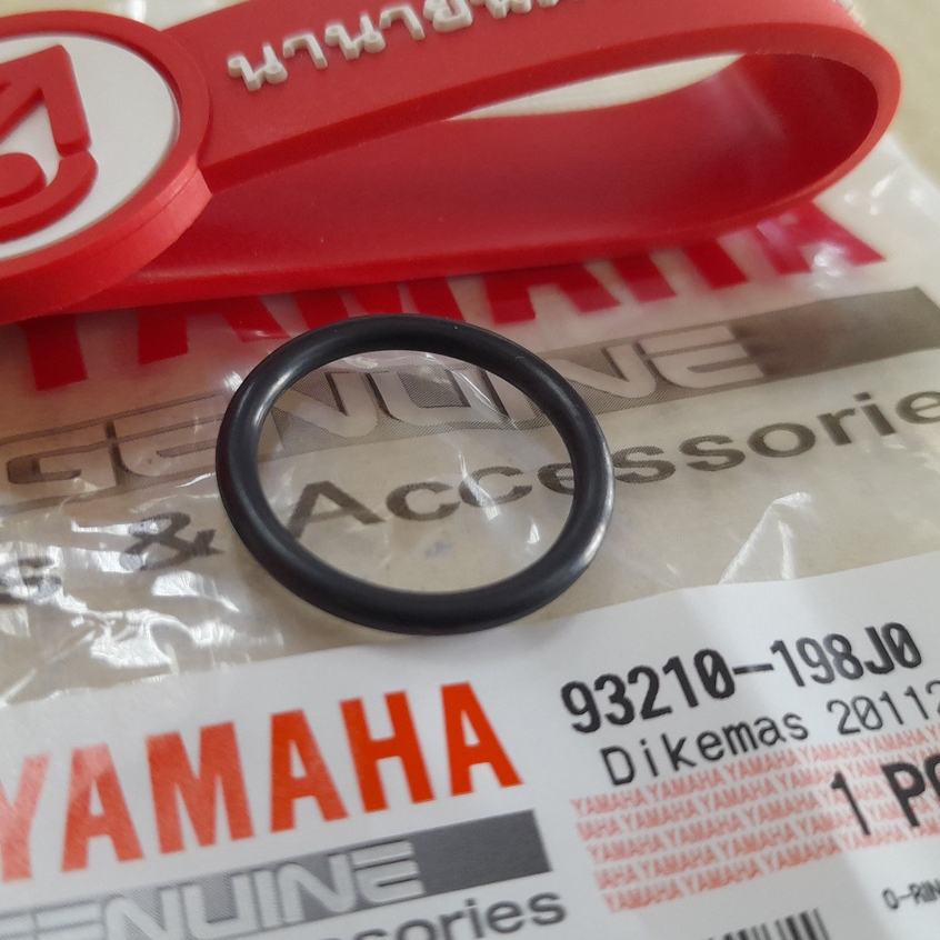 93210198J0 โอริงปลั๊กน้ำมัน FINN R15 XSR155 XMAX Mslaz Spark โอริงเติมน้ำมัน แท้ 93210-198J0 -198F9 