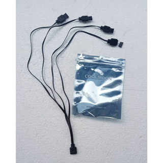 ส่งจากไทย สาย Y สายแปลง ARGB 3pin 5V / RGB 1ออก4 ตวามยาว 30ซ…