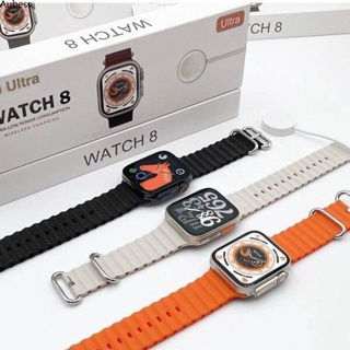 Smart Watch รุ่น Ultra 8 สมาร์ทวอทช์ สําหรับเล่นกีฬา กันน้ำ IP67 ฟิตเนส โทรออกโทรเข้าได้ วัดหัวใจ วิ่งนับก้าว