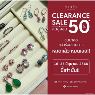 Clearance sale mines 16-25 jun