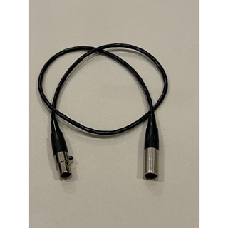 สายmini-xlr-3pinผู้/เมียทำจากสายชีลสเตอริโอของcanareรุ่นL-2B2AT