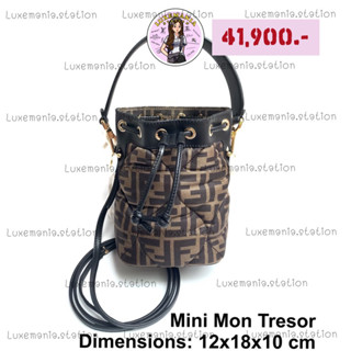 👜: New!! FD Mini Mon Tresor Bag ‼️ก่อนกดสั่งรบกวนทักมาเช็คสต๊อคก่อนนะคะ‼️