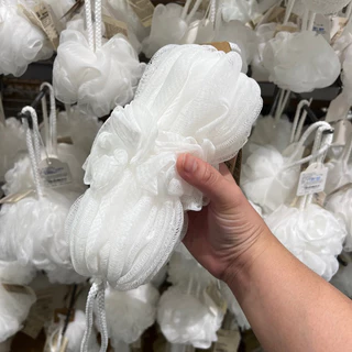 MUJI มูจิ 🇯🇵 ฟองน้ำ ใยขัดตัว ตาข่ายตีฟอง อาบน้ำ ของแท้