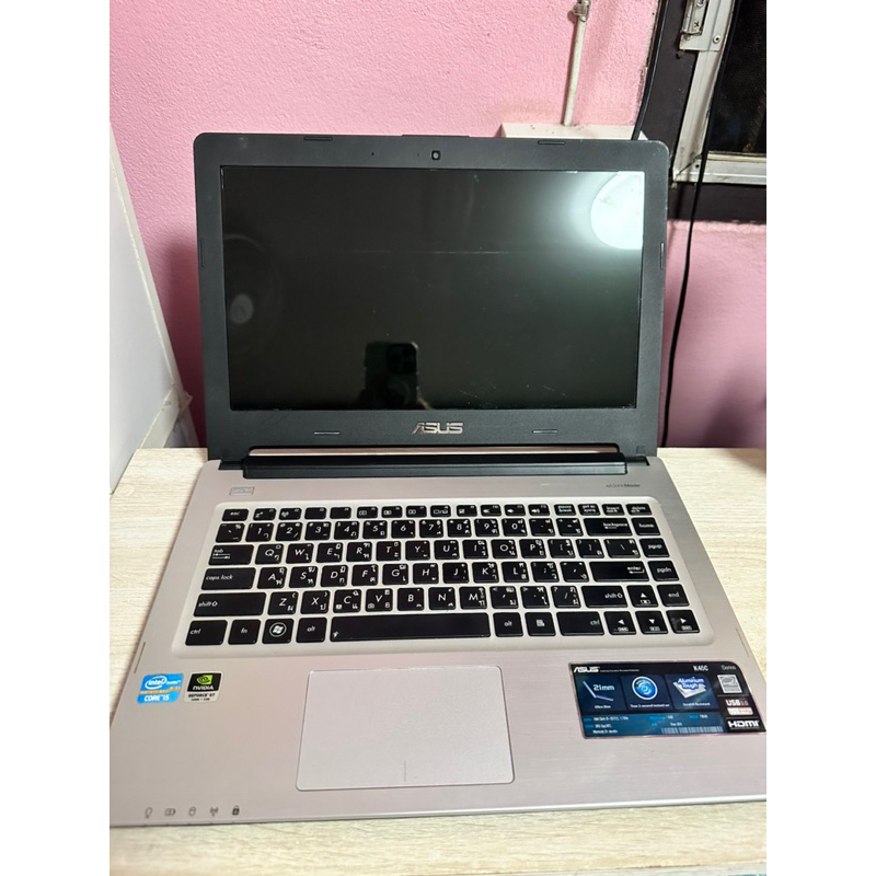 Notebook ASUS มือ2 เล่นเกมส์ลื่นไม่สะดุด แบตเตอรี่ใหม่ ฮาร์ดดิสใหม่ SSD 500GB