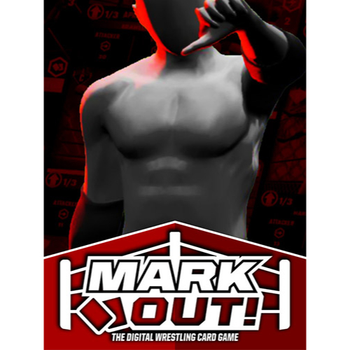 แผ่นเกมคอม PC - Mark Out! The Wrestling Card Game