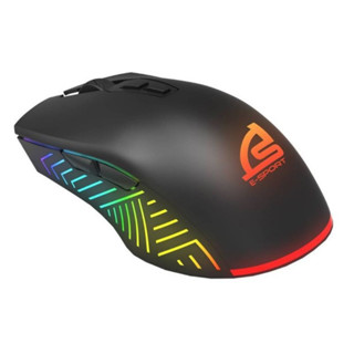 SIGNO GM-951 Gaming Mouse เมาส์เกมมิ่ง มาโคร RGB เมาส์มาโคร 7 ปุ่ม ปรับโหมดไฟได้ 7 โหมด รับประกันที่ศูนย์2ปี DPI 6400