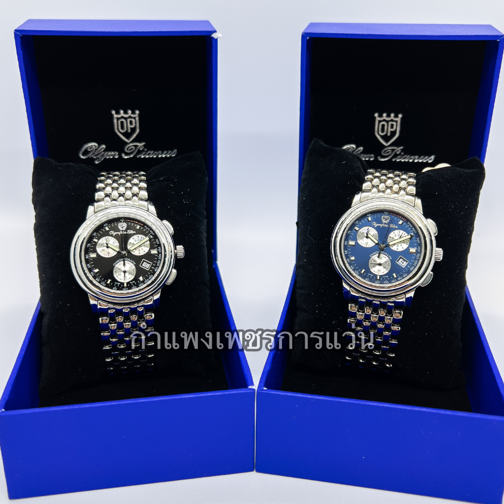 [ส่งฟรี] Olym Pianus (OP) นาฬิกาข้อมือชาย Chronograph รุ่น 98008M-616