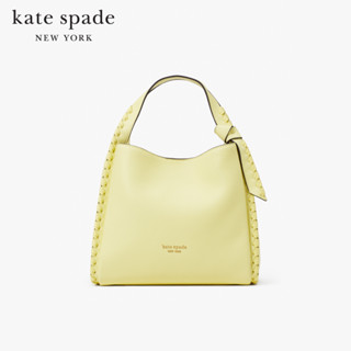 KATE SPADE NEW YORK KNOTT WHIPSTITCHED MEDIUM CROSSBODY TOTE KB976 กระเป๋าถือ