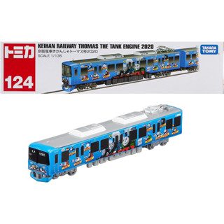 แท้ 100% จากญี่ปุ่น โมเดล รถไฟ โทมัส Takara Tomy Thomas &amp; Friends Tomica Motors 124 Keihan Train Thomas The Tank Engine