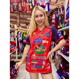 #เสื้อคอวี #ทูโทน #พิมพ์ลาย มีรอบอก 36"- 50"