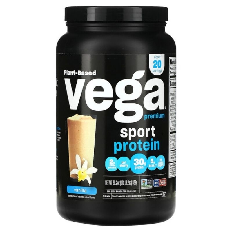 Vega, Sport, Premium Protein, Vanilla, 29.2 oz (828 g)