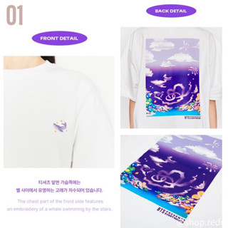 พร้อมส่ง เสื้อยืด T-Shirt BTS Festa 10th Anniversary จาก Weverse นำเข้าจากเกาหลี