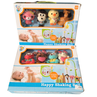 Happy Shaking Bell โมบายแขวนเปลเด็ก รูปสัตว์ สำหรับเด็กทารก