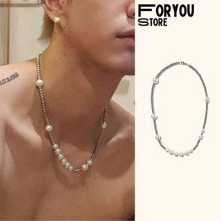 Pearl Korea Necklace สร้อยคอมุก เรียบหรูดูดี แมทช์ได้ทุกลุค